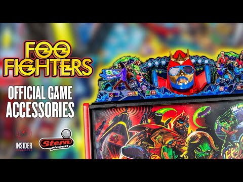 Foo Fighters Pinball Accessories Trailer