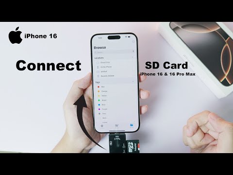 How to Connect SD Card to iPhone 16 & 16 Pro Max (EASY)