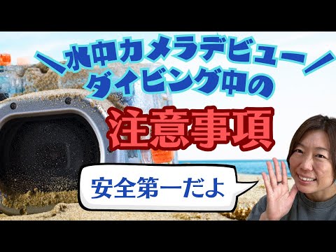 ダイビングインストラクターのダイビング解説動画／水中撮影時の注意事項