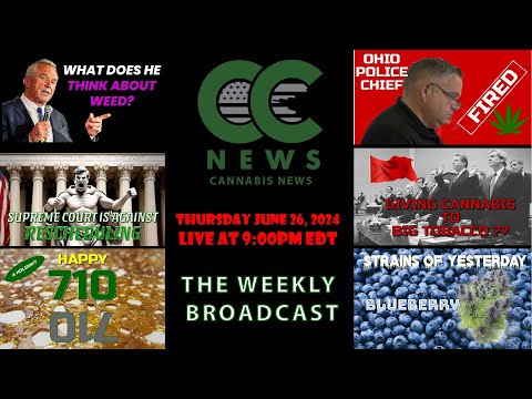 Cough Country News Live Broadcast: July 10, 2024 - Updates on All Things Cannabis