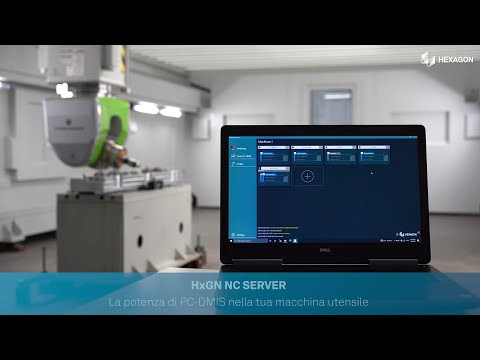 HxGN NC SERVER: La potenza di PC-DMIS nelle macchine utensili