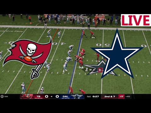 🔴LIVE 🔴Dallas Cowboys vs Tampa Bay Buccaneers/ NFL Week 16/Madden NFL 25