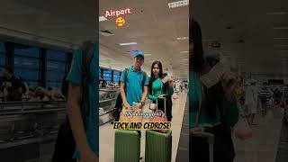 EDCY AND CEDROSE /AIRPORT #kalingap #shorts #trending