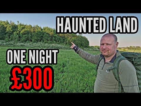 Camping in a haunted woodland for CHARITY - IT HAPPENED AGAIN.