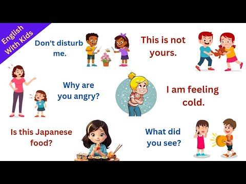 Speak English With Kids | Spoken English for kids | Daily use English sentences