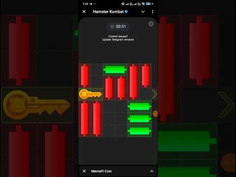 Hamster Kombat Daily Mini game puzzle key 🗝️  Aug 6th 2024 #hamsterkombat