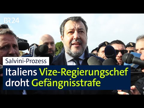 Salvini-Prozess: Muss Italiens Vize-Regierungschef ins Gefängnis? | BR24