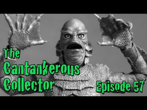 Episode 57: The CREATURE from the BLACK LAGOON Universal Monsters B&W 7" Action Figure by NECA Unbox