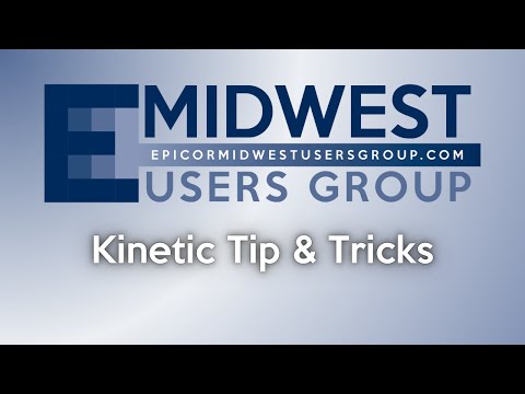 EMUG 11/15/24: Kinetic Tips and Tricks