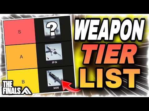 The Finals WEAPON TIER LIST! Ranking All Weapons In THE FINALS