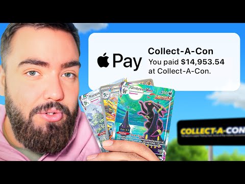 I Spent $15,000 on Pokemon Cards at Collect-A-Con