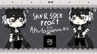 🎀 Skk & Sskk react to Akutagawa as The Neighborhood! | Set to 1.65 | ⋆·˚ ༘ *