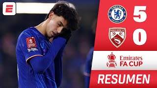 CHELSEA GOLEÓ 5-0 al Morecambe con DOBLETE de JOAO FELIX y avanza de ronda | RESUMEN | FA Cup