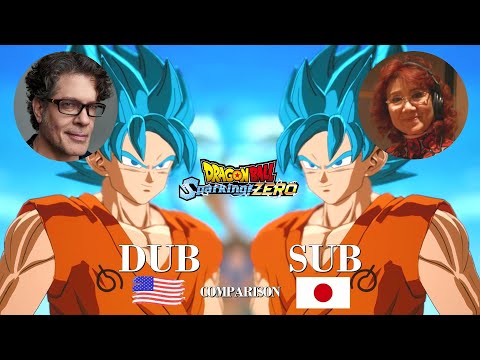 DUB VS SUB Dragon Ball Sparking Zero Comparison