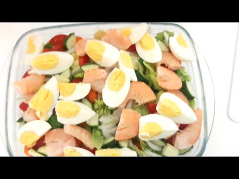 RECETTE DE SALADE EXPRESS ET DELICIEUSE🥗