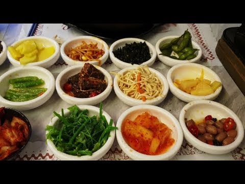 【吃到飽】小菜任你吃韓國料理Korean Bronze Grilled Stone Bibimbap New Taipei City Taiwan