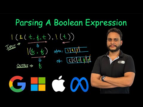 Parsing A Boolean Expression | Leetcode 1106