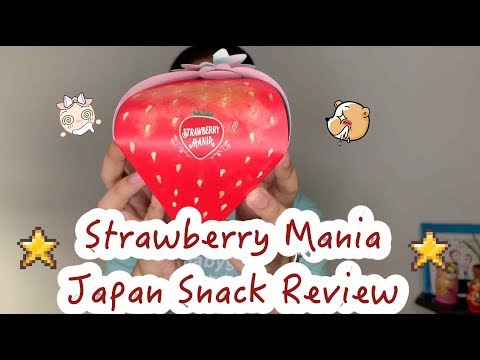 Japan Snack Haul | Strawberry Mania  Cookies