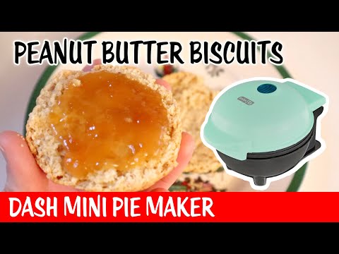 Peanut Butter Biscuits - Dash Mini Pie Maker - Day 3 Bonne Maman Advent Calendar 2023