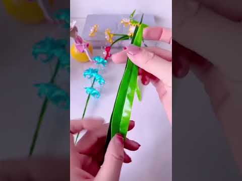 How to make beads flowers | beads lily flowers tutorial | DIY gift ideas beads flowers home decor