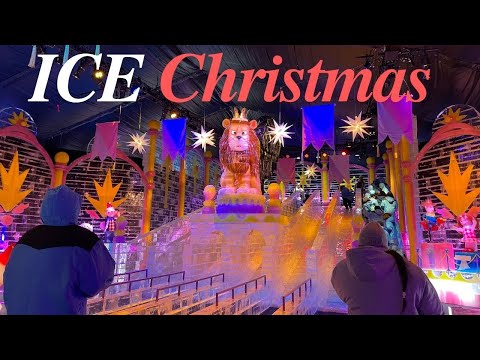 Gaylord Texan’s ICE! Christmas in Grapevine | Winter Wonderland in Texas