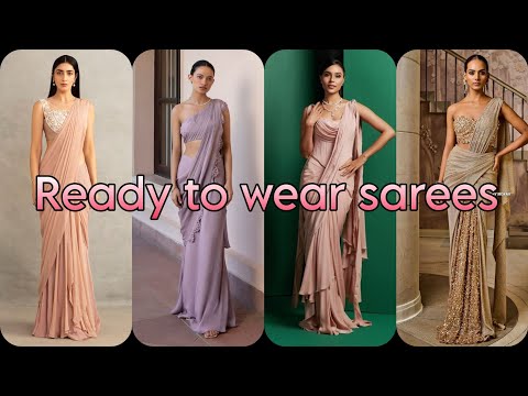 Elegant Ready-Made Saree Collection | Latest Designs & Trends"