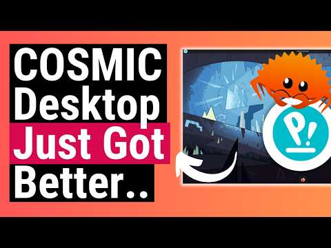 Pop!_OS Cosmic Desktop: ALPHA 2 Released