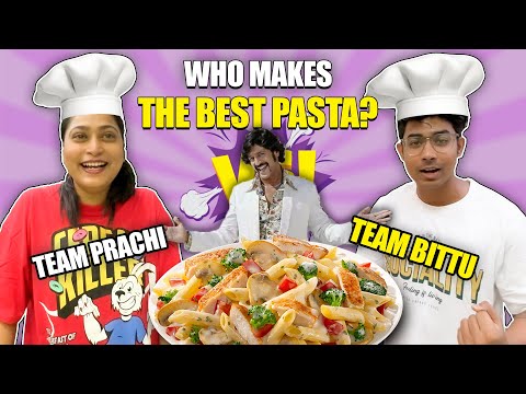 Who makes the Best PASTA?😋| Cook Off Challenge🔥