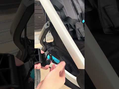 How to install the car seat adapters for the Thule Urban Glide 2 #thule #stroller #nuna #cybex