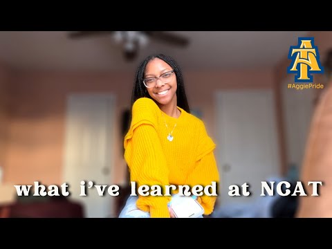 what I learned my first semester at NCAT (30+ tips) || cameryn ayanna