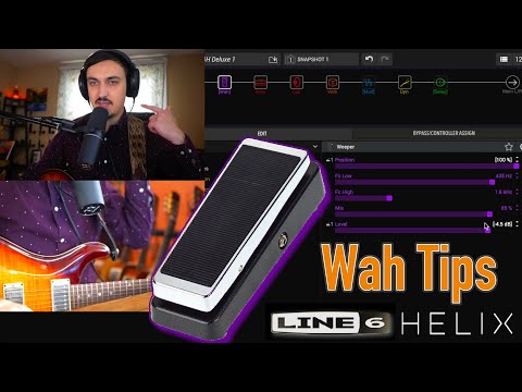 Creative Ways to get a Better Wah Tone // Line 6 Helix & HX Stomp Tutorial