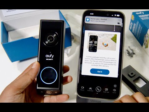 Eufy e340 Doorbell Unboxing, Easy Set Up & Install | Switched from Ring to eufy