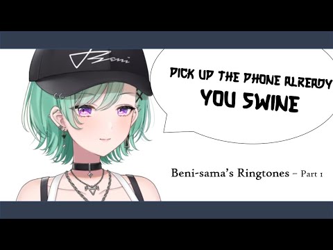 【Part 1】 Beni-sama's Ringtones 【Yakumo Beni, Yumeno Akari, Akarin, Mondo | VSpo! VCR GTA 3 ENG SUB】