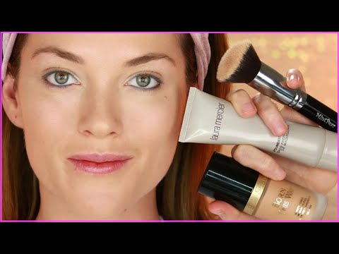 How to Apply Foundation For Beginners with a Foundation Brush