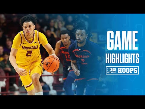 Morgan State at Minnesota | Highlights | Big Ten Men's Basketball | 12/29/2024