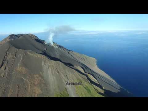 Stromboli: Aerials with a drone