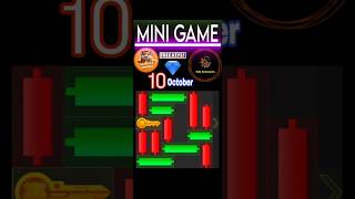 10 October Puzzle Game Trick, Hamster Kombat Easy steps #hamsterkombat #puzzle #blockchaingames