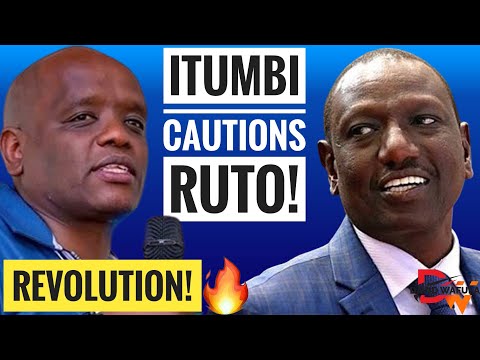 DENNIS ITUMBI CAUTIONS RUTO USING CODED MESSAGE, MOMENTS AFTER UHURUTO MEETING!!