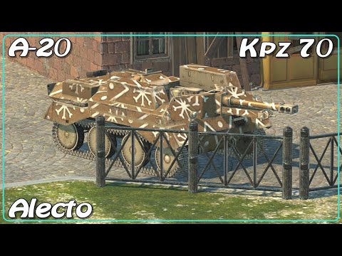 A-20 • Kpz 70 • Alecto • WoT Blitz *SR