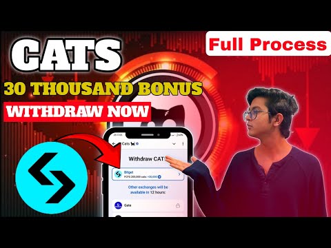 Cats Airdrop Out ! Cats Ne Kat Diya ! Listing And TGE On 1 October ? Withdraw Your Cats Now !