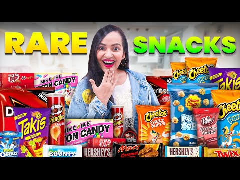 Trying RARE SNACKS & DRINKS from around the WORLD *WOW*