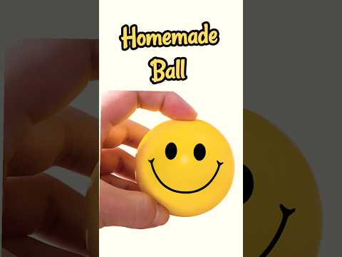 DIY Homemade bouncy ball 🤓🌈 easy crafts | diy crafts #shorts