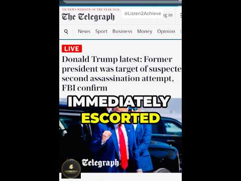 🚨 FBI Launches Investigation Into Assassination Attempt on Trump in Florida 🔍