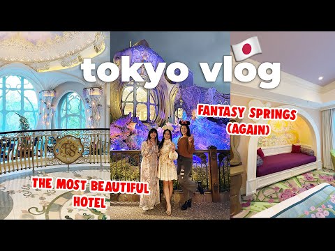 I might as well move here lol | Buying Christmas Merch at Tokyo DisneySea Fantasy Springs Hotel