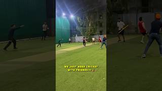 BULLET DIRECT HIT in Box Cricket!🏏🚀 #shorts #cricketcardio #runout