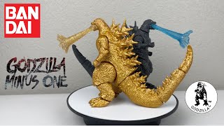 Bandai Action Figure Series - Godzilla -1.0 & Godzilla Minus One Special Gold Edition Figure Review