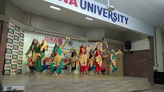 GNA University Phagwara Punjab ...Luddi dance performance by students 😍#virlvideo