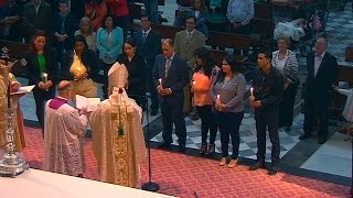 Rito de iniciación cristiana en la Catedral