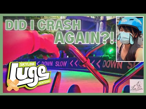 Challenging Myself to Skyline Luge at Sentosa Again | 再次挑战自己在圣淘沙玩斜坡滑车 [Vlog #29]