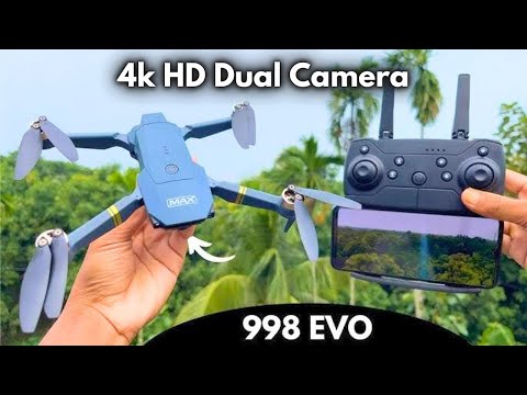 Best Budget Brushless Motor Drone | 998 EVO Drone - 998 Max Drone Fly Test